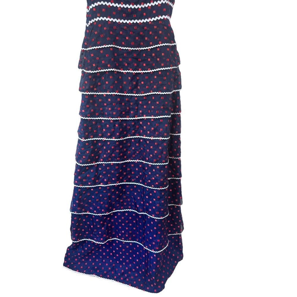 Tory Burch Ernestina Tiered Silk Maxi Dress - Picture 16 of 17